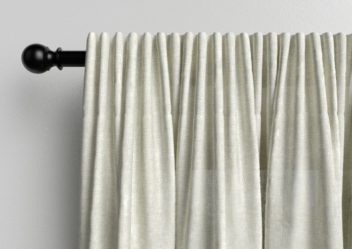 Petra Voile, Simple White - Made to Measure Curtains - Image 9